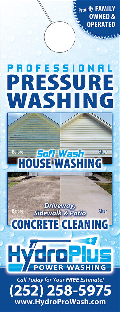 New Door Hangers - Marketing - Pressure Washing Resource