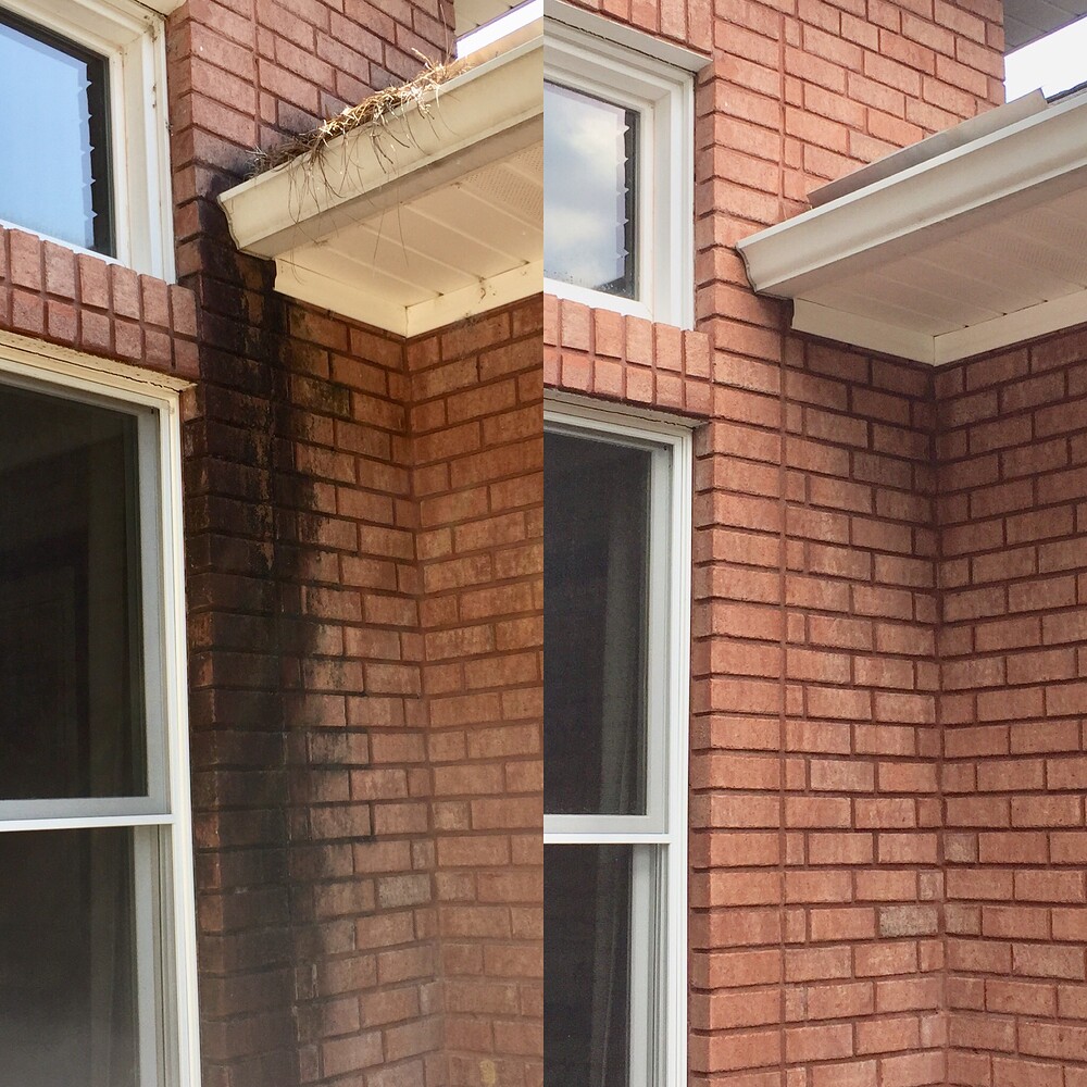 Bad brick job Residential Pressure Washing Resource