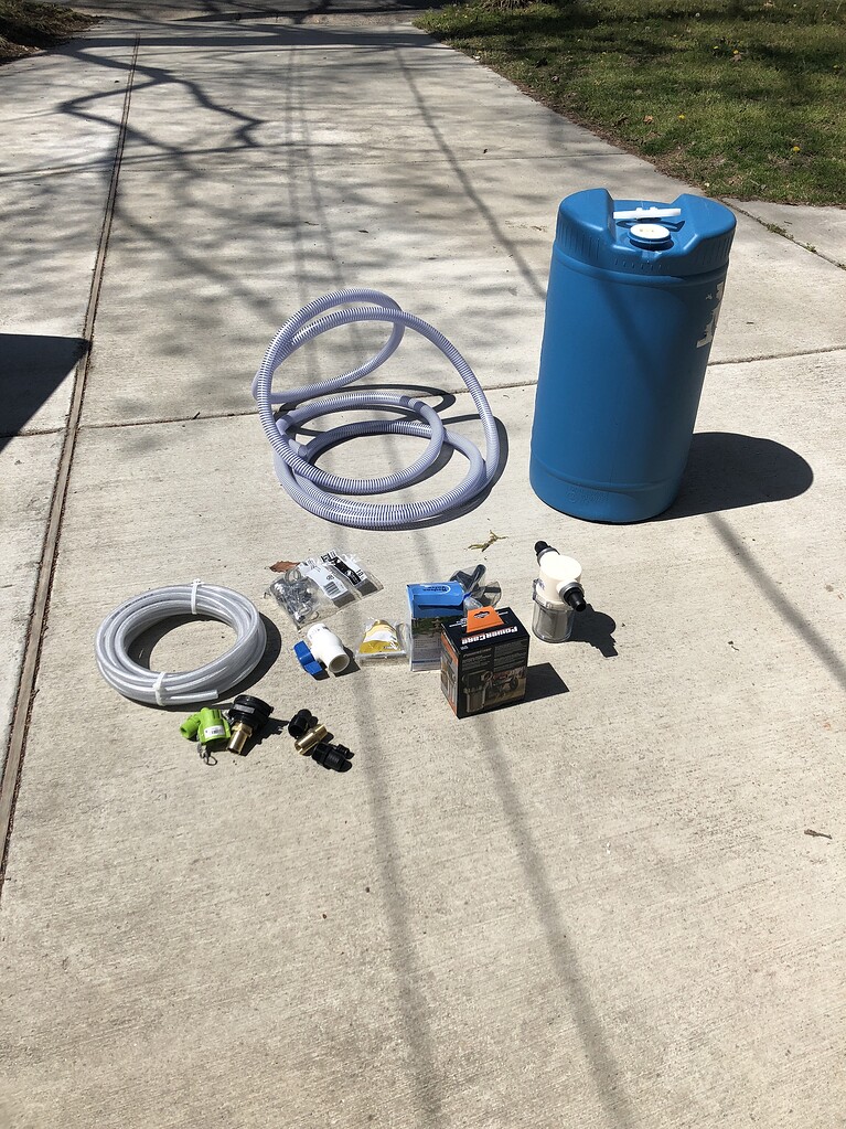 Finally getting started on buffer tank - DIY - Pressure Washing Resource