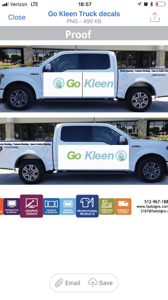 Service Truck Decals Marketing Pressure Washing Resource