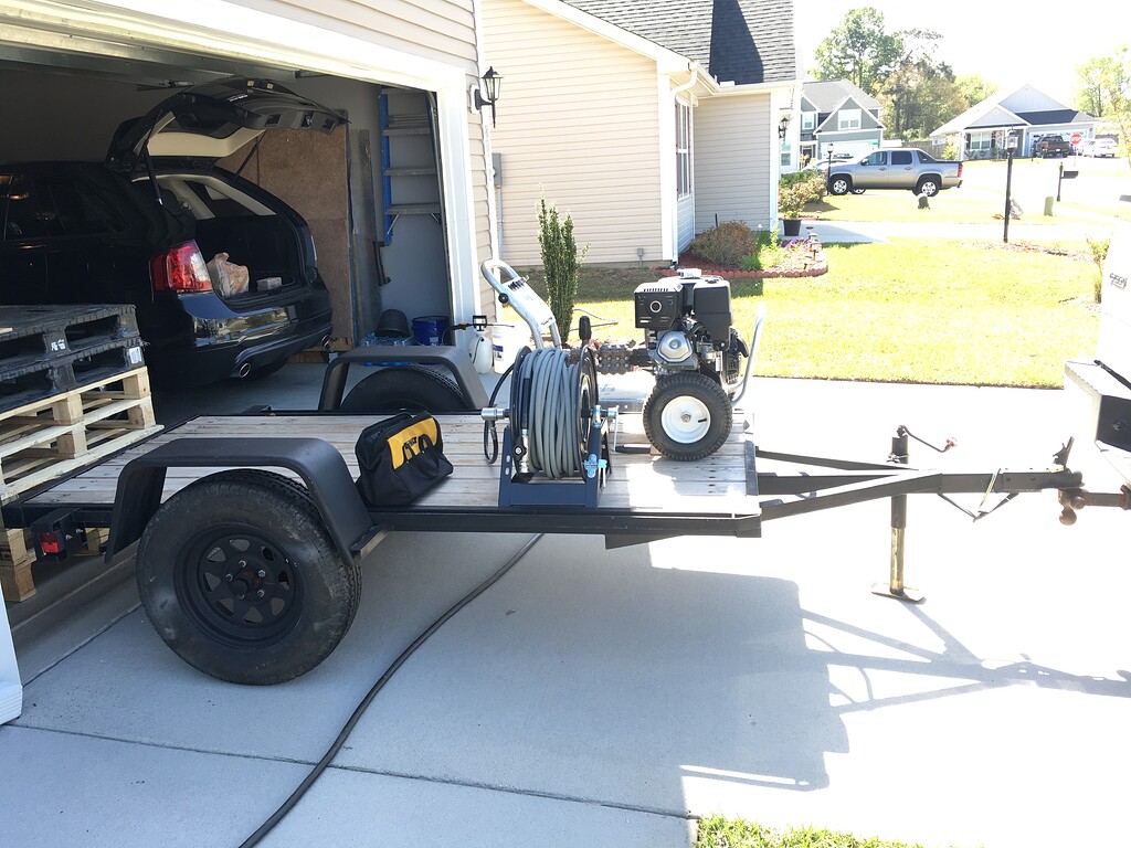 New trailer setup! - Residential - Pressure Washing Resource