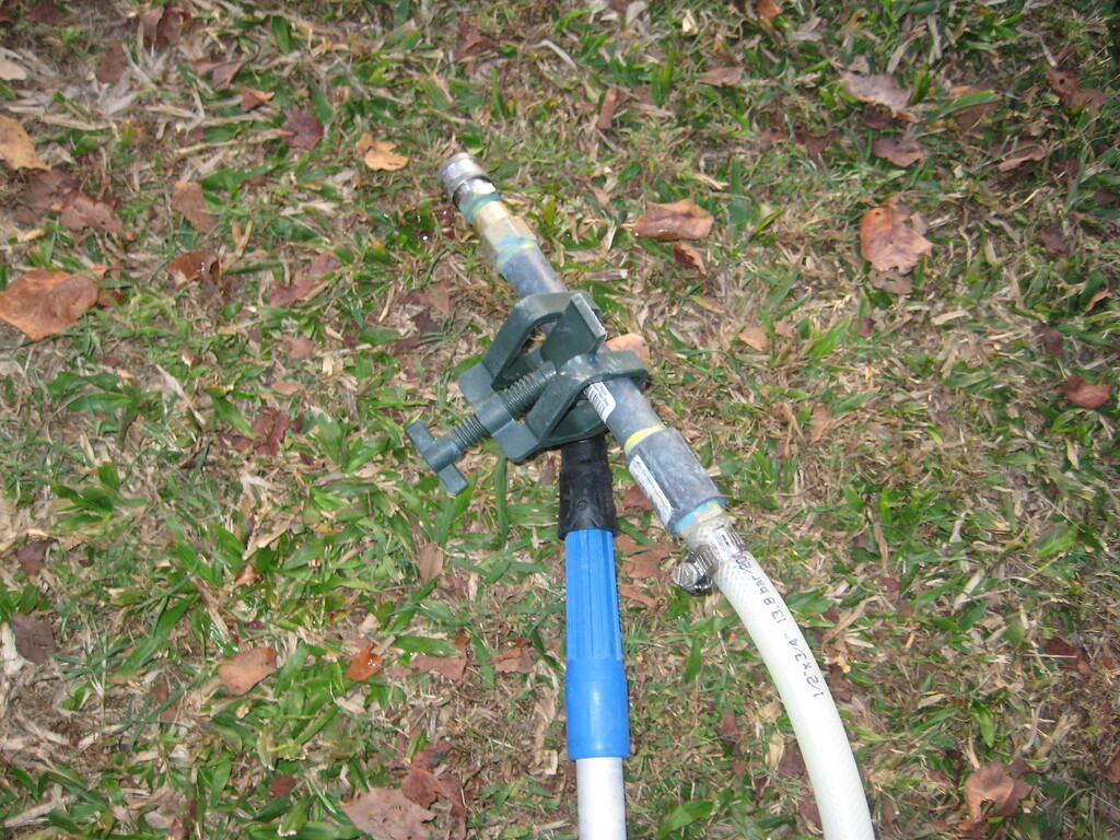 Homemade softwash extension pole Pressure Washing Resource