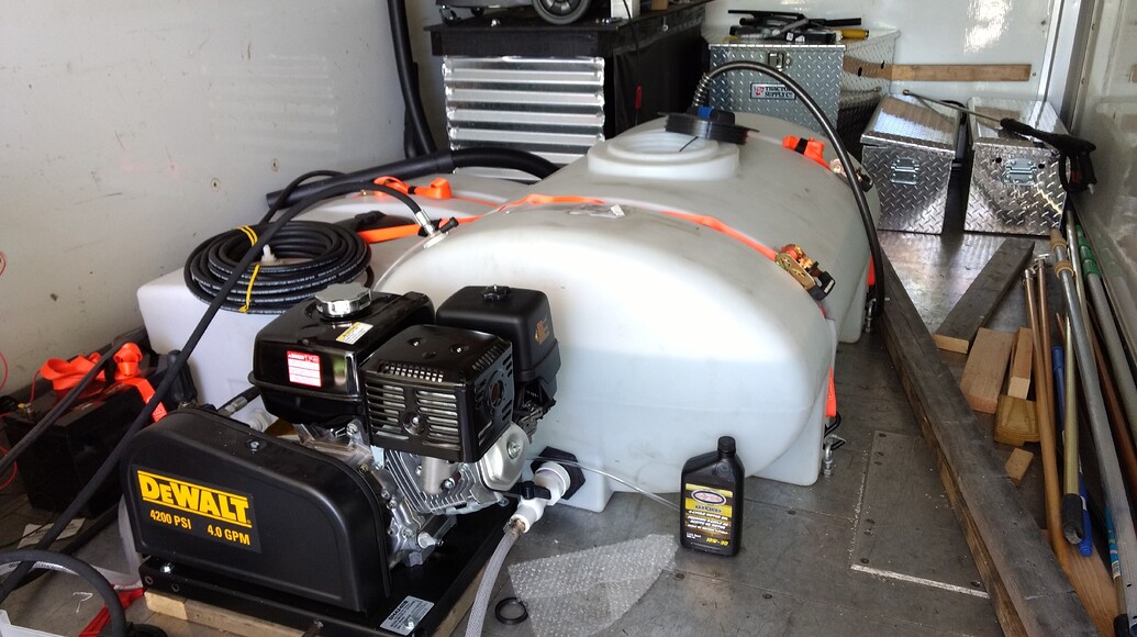 Questions on buffer tanks Residential Pressure Washing Resource