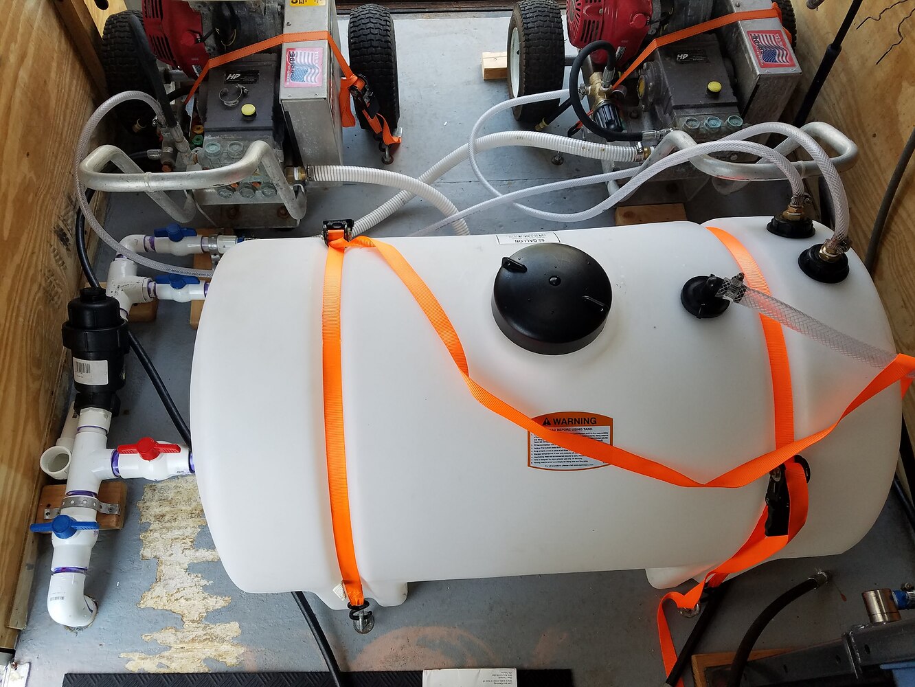 Best way to plumb 2 machines off one buffer tank advice Supplies