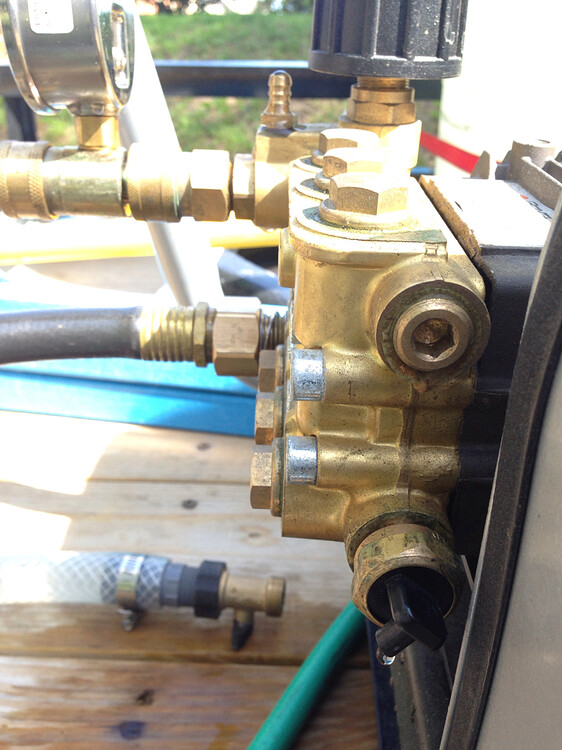 Unable to maintain pressure Machine Repairs Pressure Washing Resource