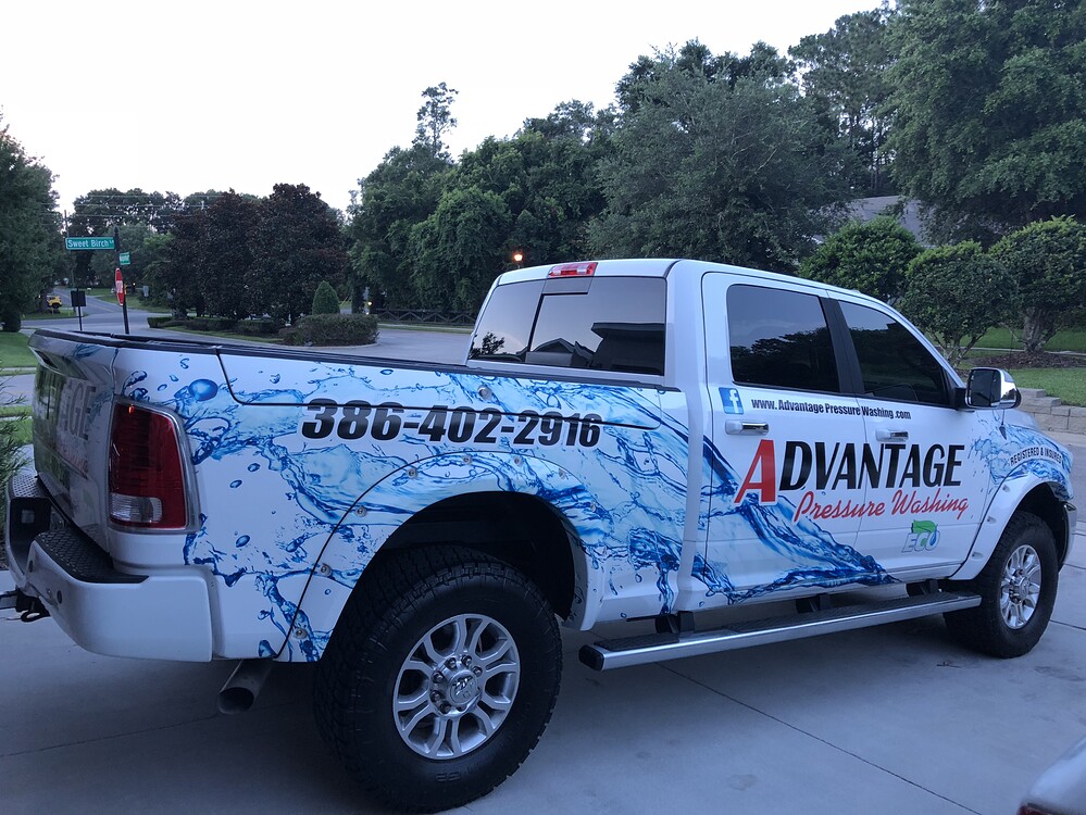 Vehicle Wrap pictures help! Marketing Pressure Washing Resource
