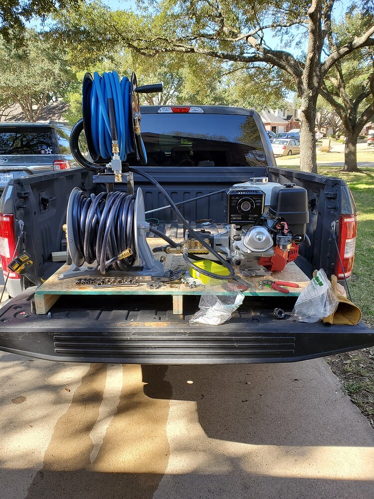First thread diy truck bed build Pressure Washing Resource