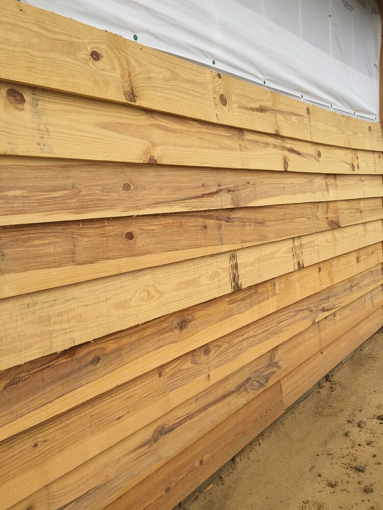 Rough Cut Pine Staining Advice - Wood Restoration - Pressure Washing ...