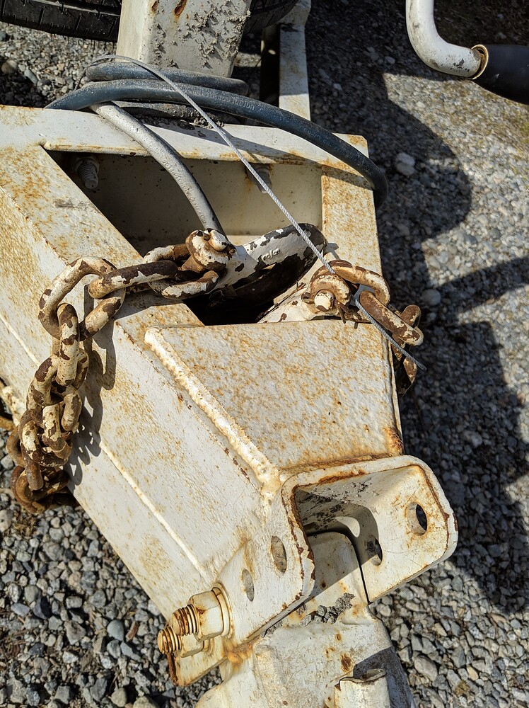 Removing Rust from a trailer Supplies & Equipment Pressure Washing