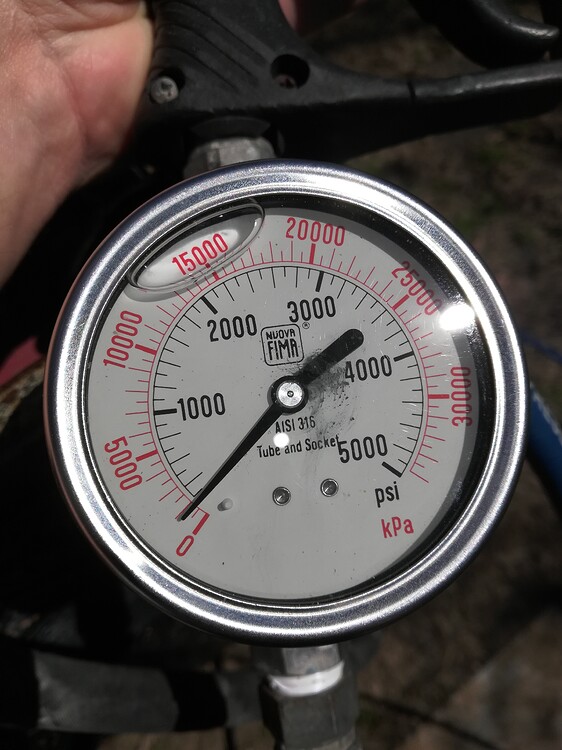 Pressure gauge leaking Machine Repairs Pressure Washing Resource