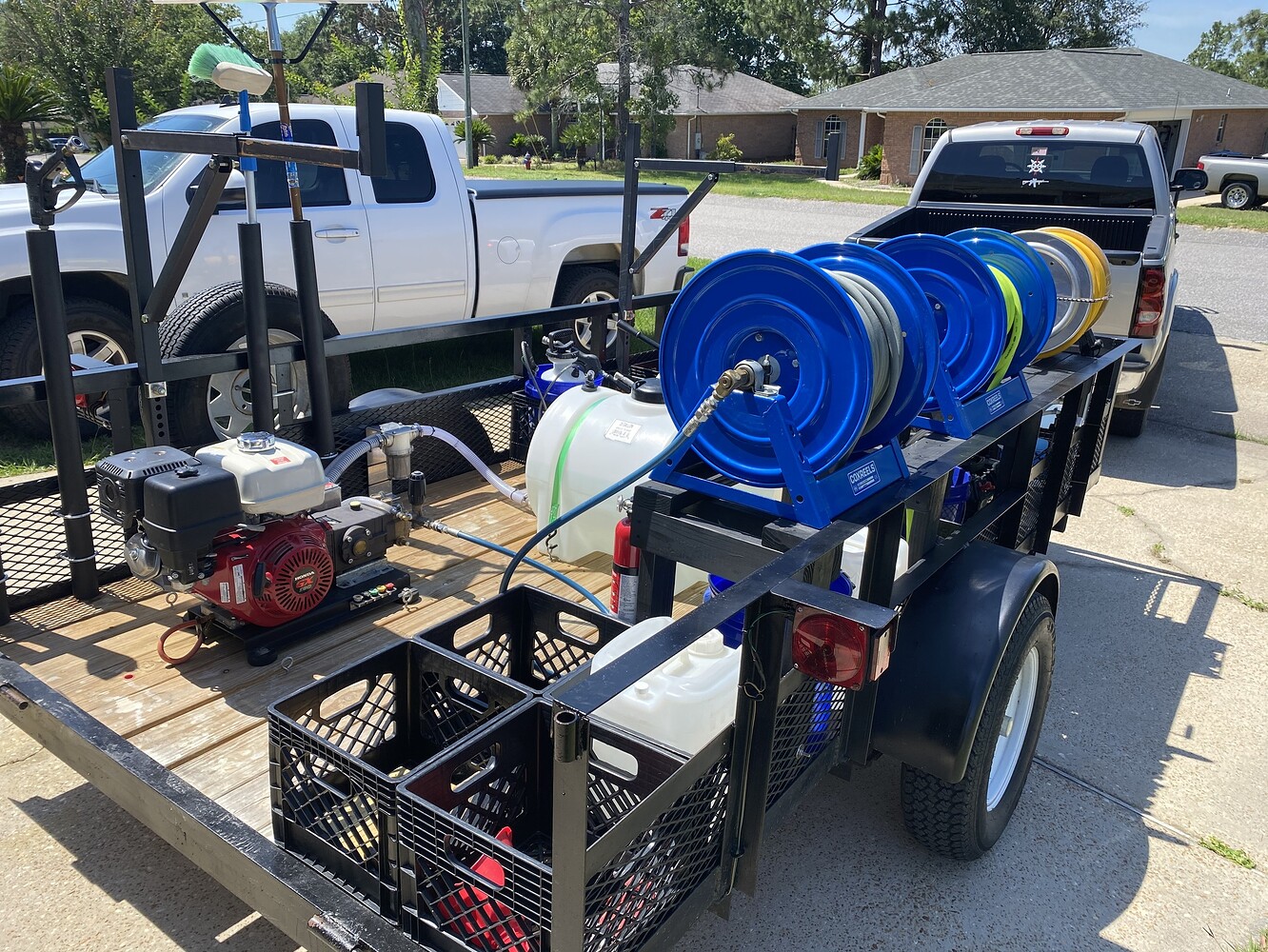 My New Trailer Trailer Builds Pressure Washing Resource