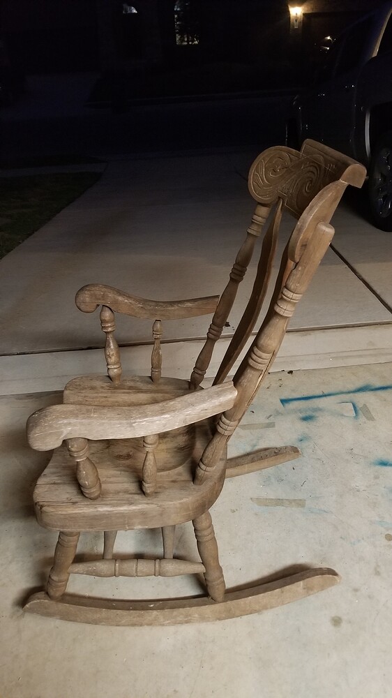 Cleaning Rocking Chair - Way Off Topic - Pressure Washing Resource