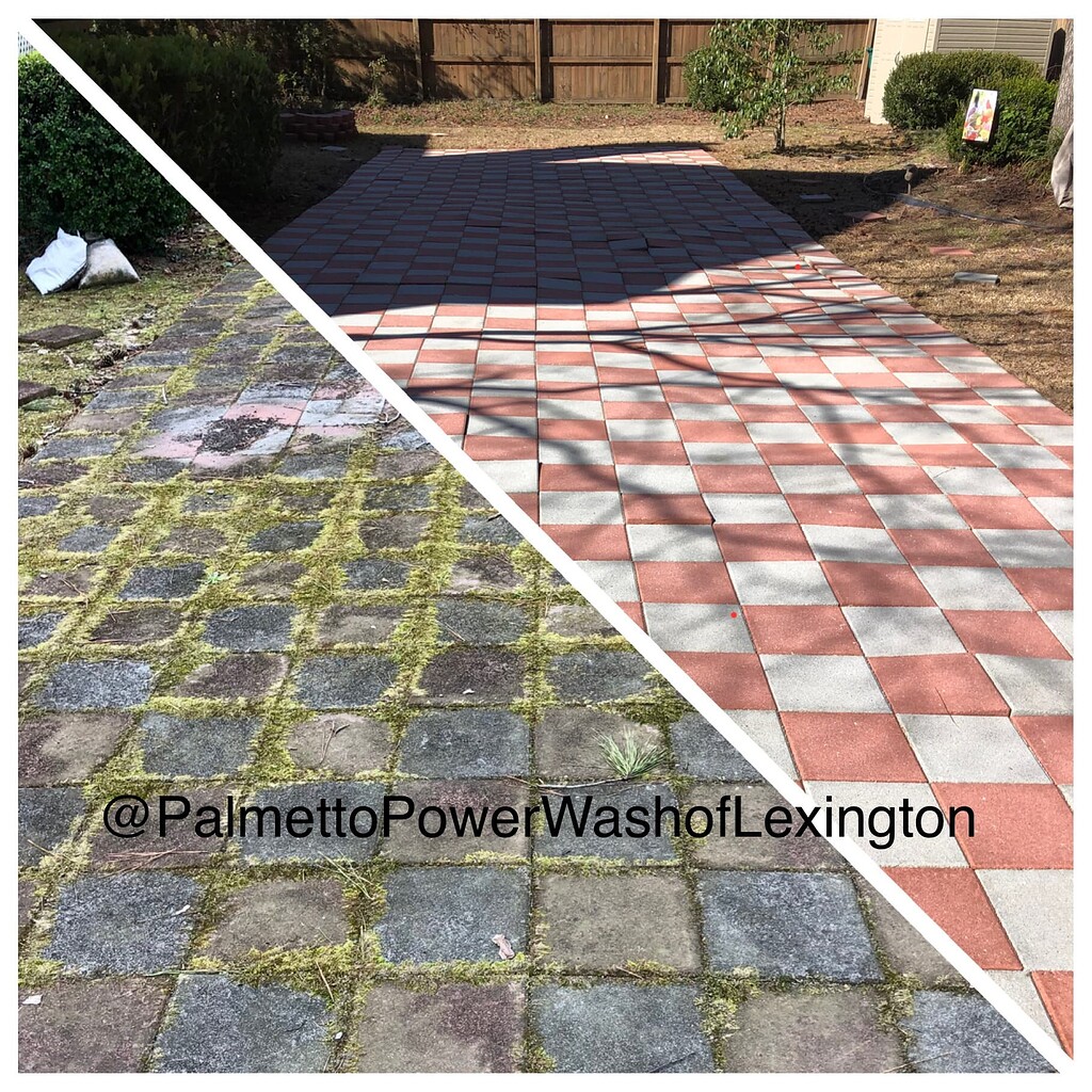 Paver patio Power Washing Porn Pressure Washing Resource