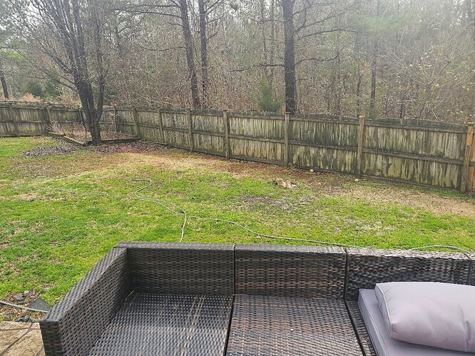 Fence before