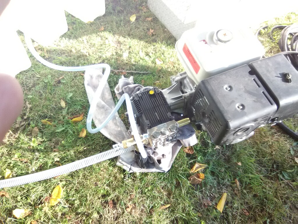 New pump not pulling water Pressure Washing Resource