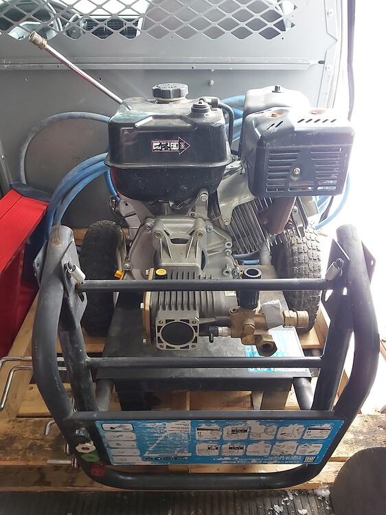 How can I prevent this pressure washer from overheating? Newbie