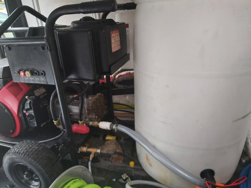 Buffer tank barely working Supplies & Equipment Pressure Washing