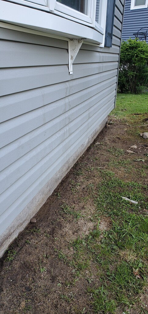 Vinyl siding odd drying spots and patterns - Residential - Pressure ...