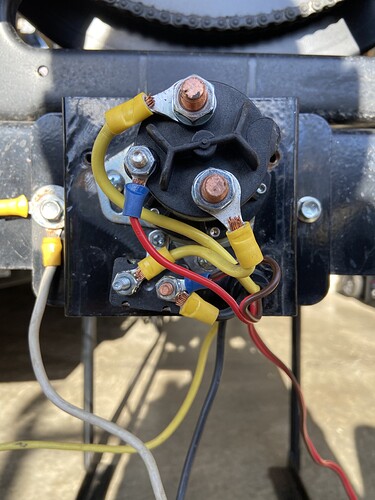 Electric reel wiring - Trailer Builds - Pressure Washing Resource