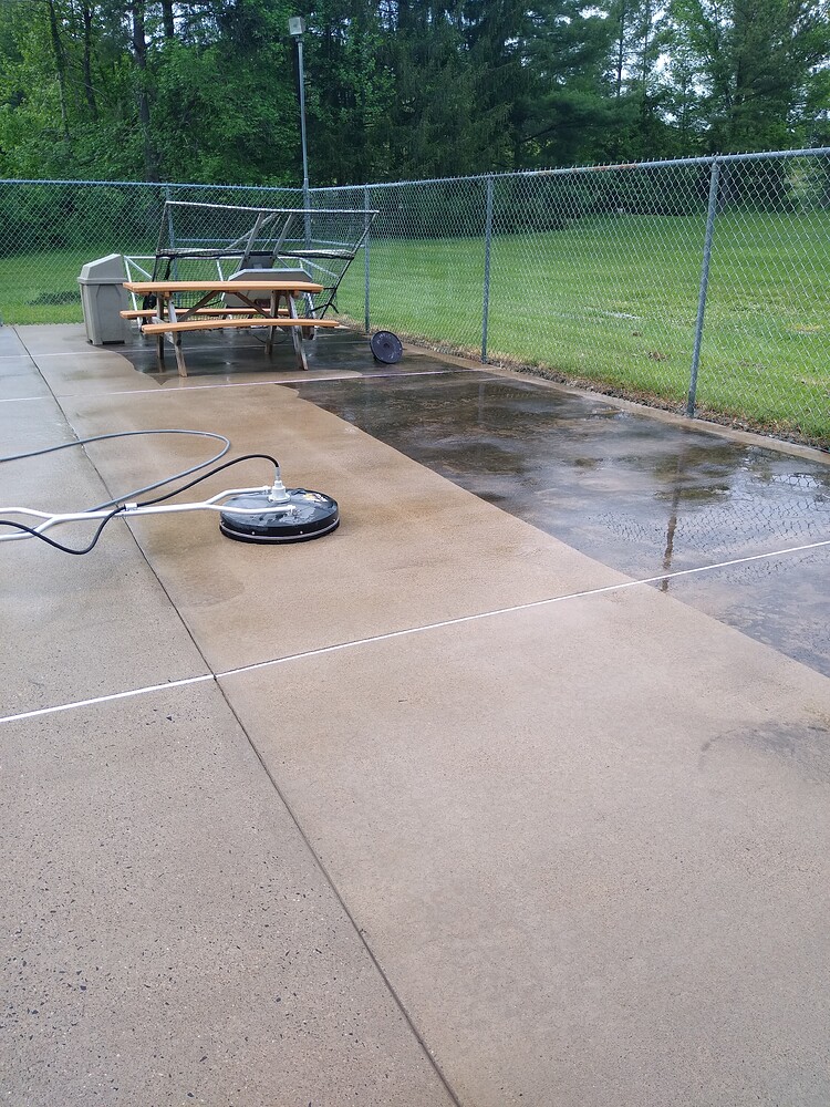 5000 sq/ft driveway Flat Work Pressure Washing Resource