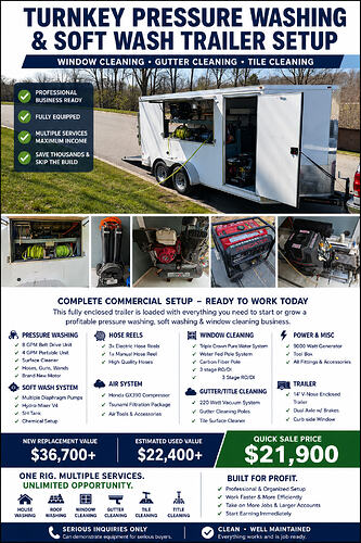 Wash Trailer Flyer