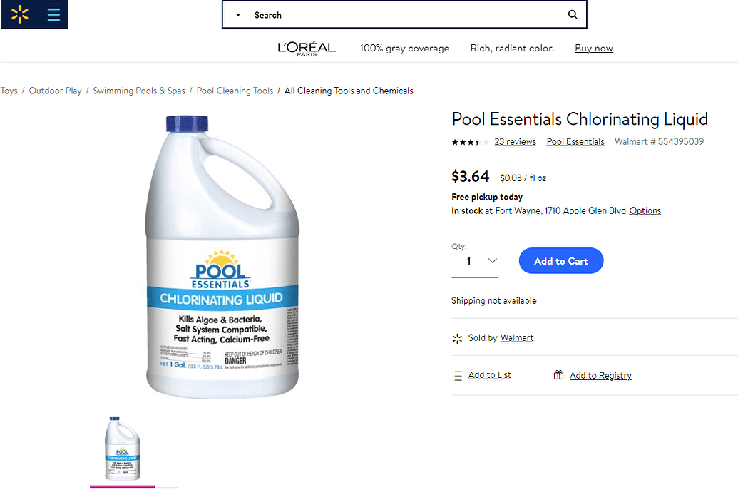 32 for a gallon of bleach Way Off Topic Pressure Washing Resource