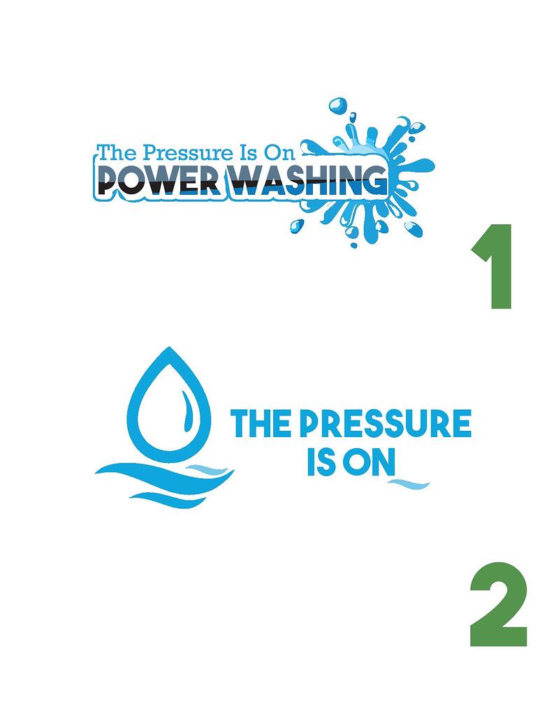 logos for pressure washing business