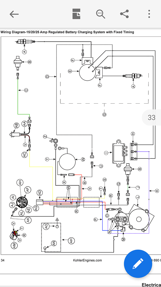 Kohler Ch20s Wiring Diagram Colors 3731