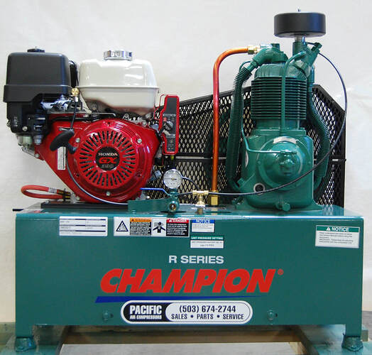 CHAMPION-HGR7-LPH-HGR7LPH-13HP-HONDA-GAS-COMPRESSOR-GX390-8-GAL-ELECTRIC-START-281726746743