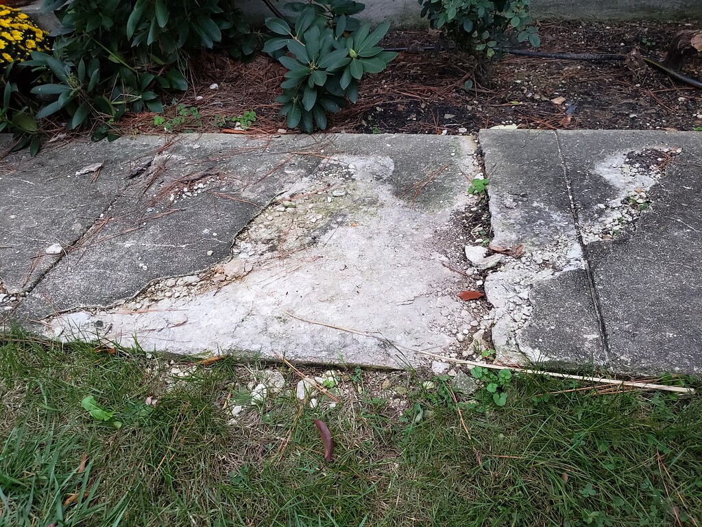 How to clean damaged concrete? Newbie Questions Pressure Washing