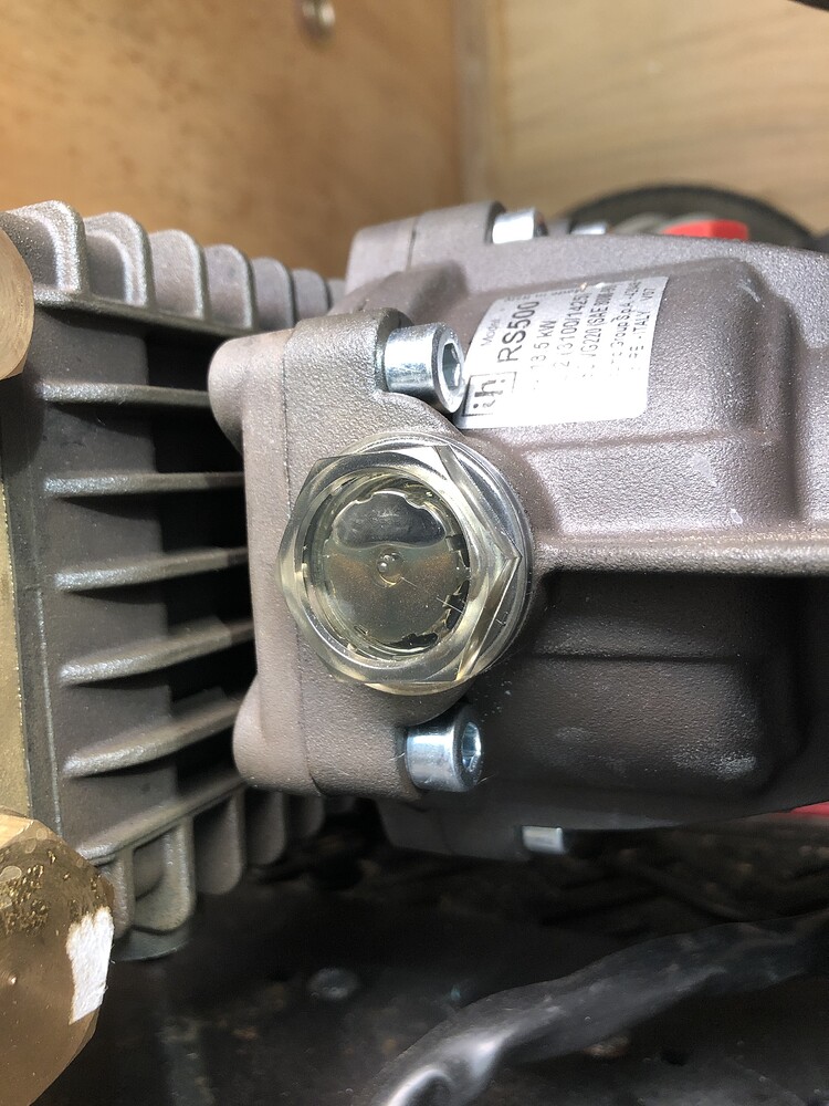 Gearbox first oil change? Supplies & Equipment Pressure Washing