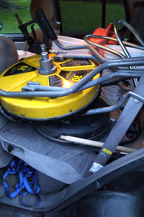 homemade pressure washer surface cleaner