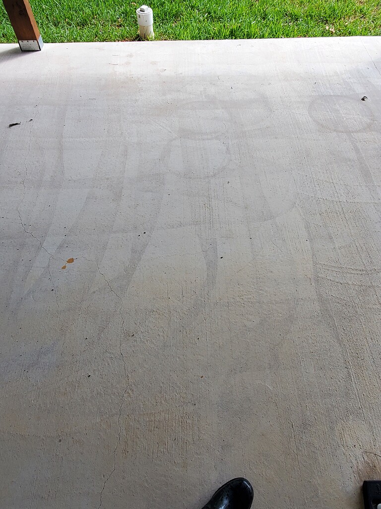 Surface cleaner marks and streaks Residential Pressure Washing Resource