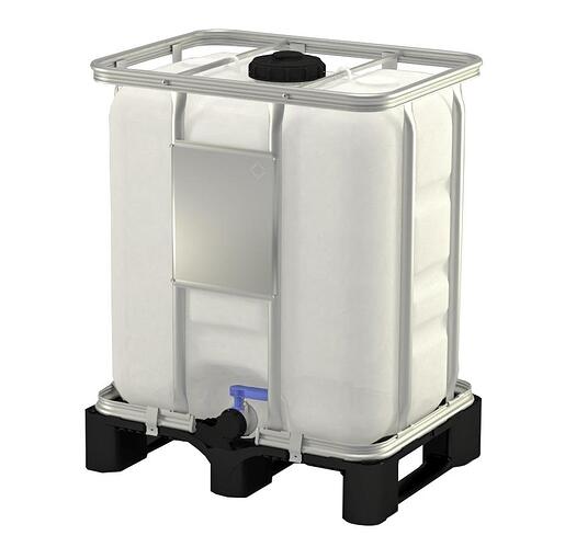 IBC-Container-300-Liter-UN-Plastpall-150-mm-fyll