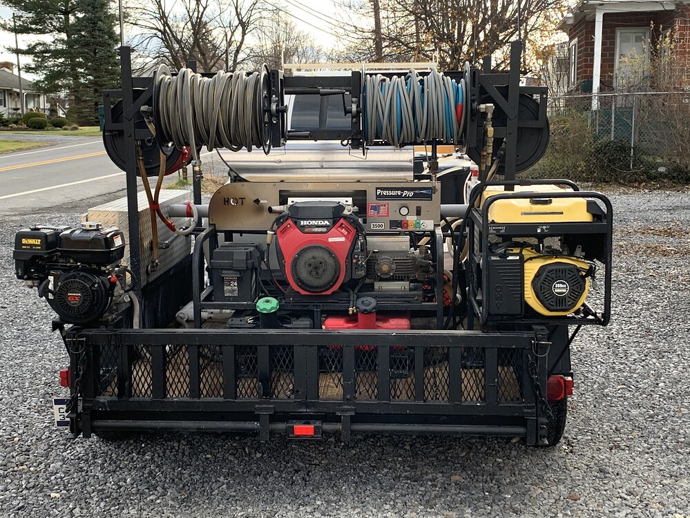 Complete power washing setup for sale Supplies & Equipment Pressure