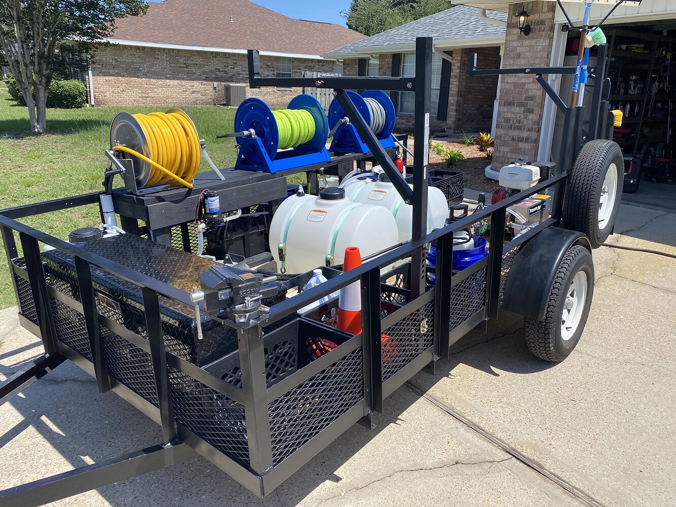 My New Trailer Trailer Builds Pressure Washing Resource