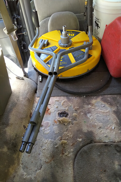 homemade pressure washer surface cleaner