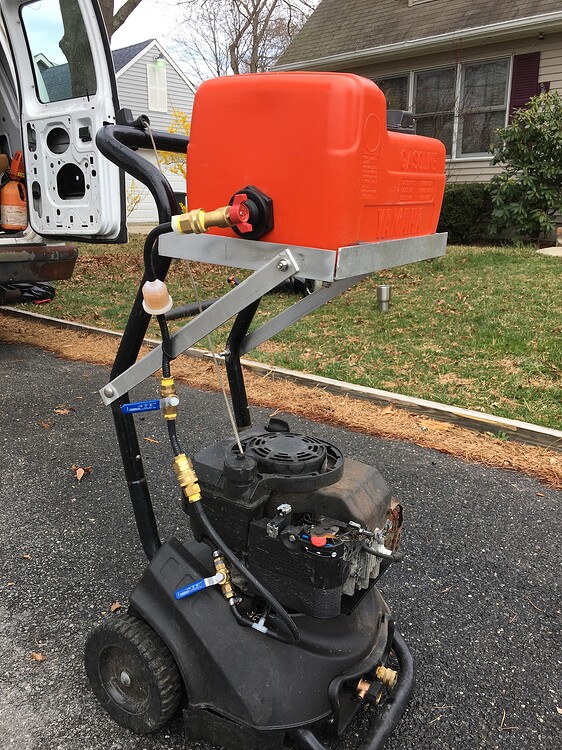 Gx390 gas tank upgrade Supplies & Equipment Pressure Washing Resource