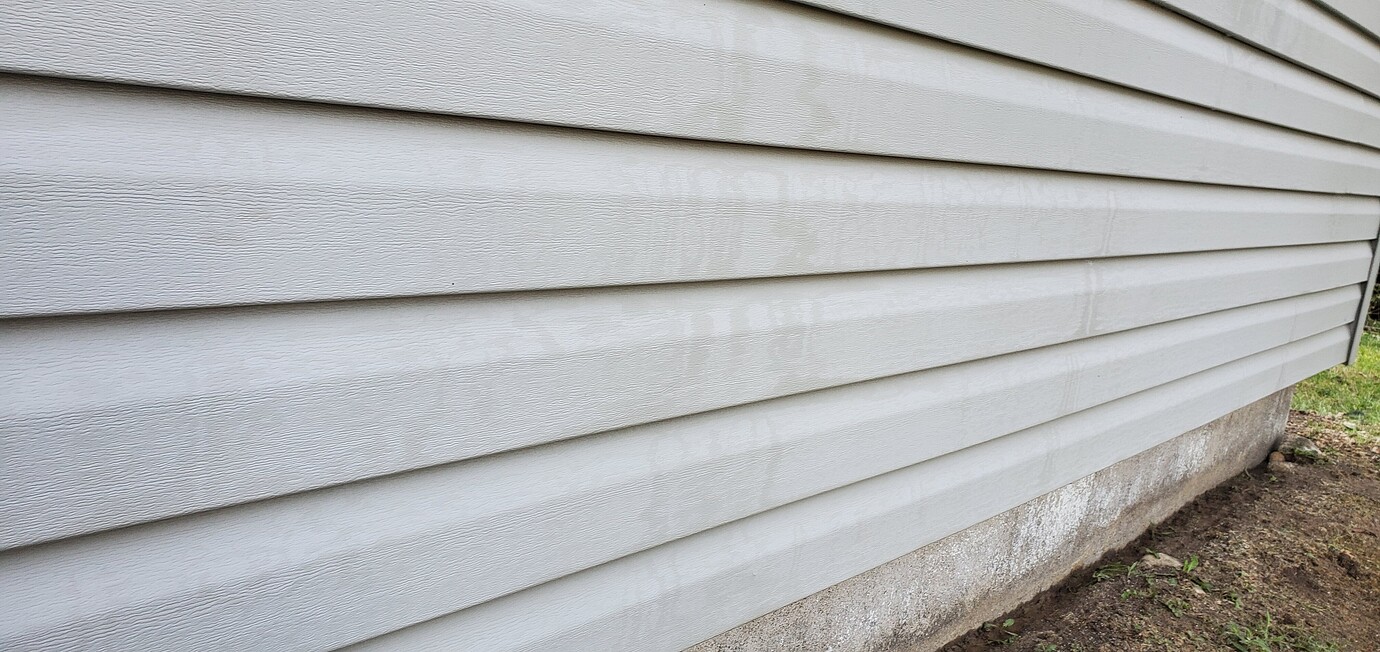 Vinyl Siding Odd Drying Spots And Patterns Residential Pressure