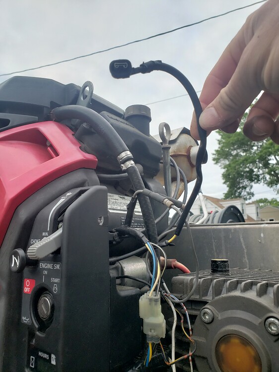 Low oil sensor help Pressure Washing Resource