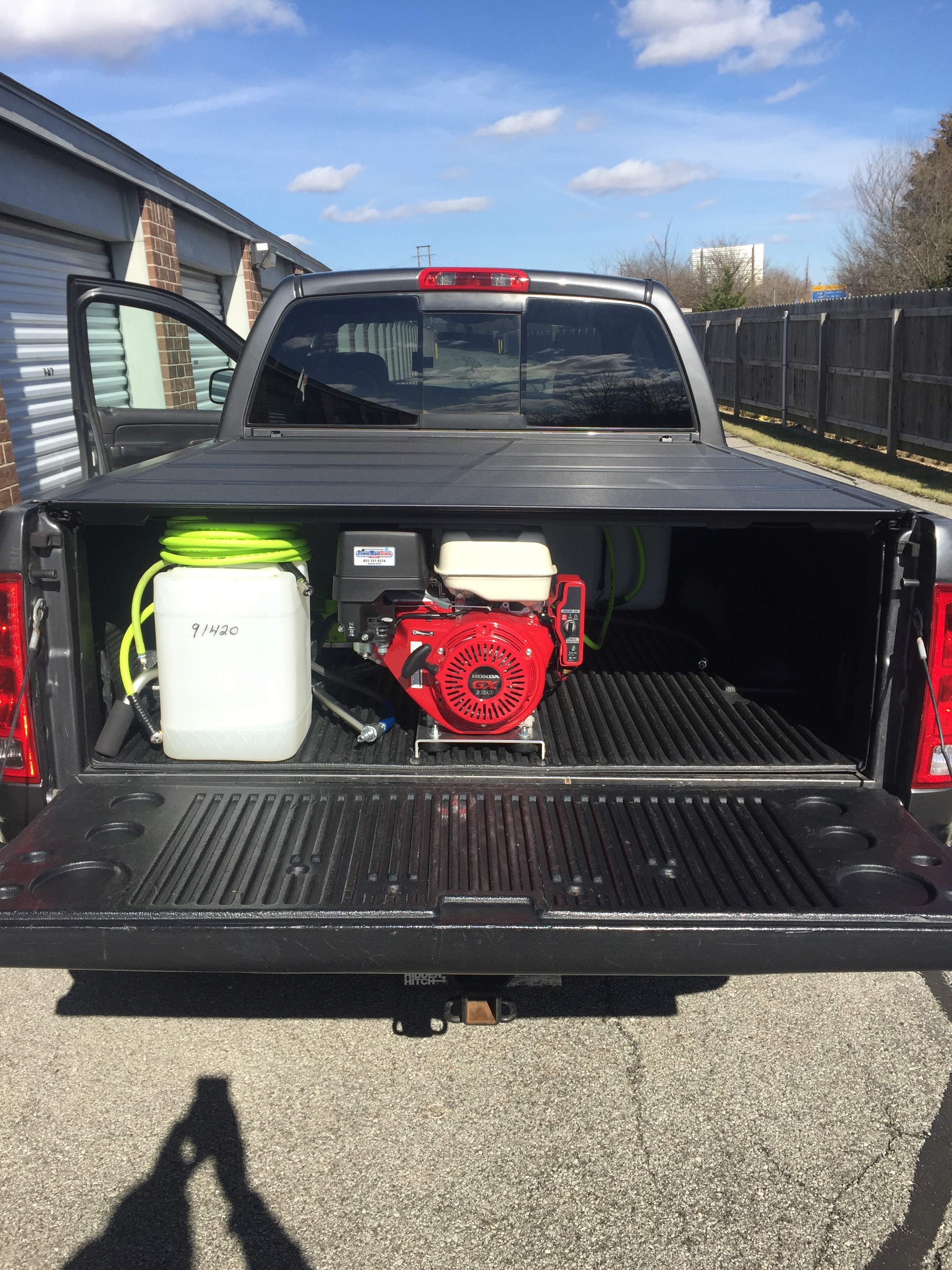 Truck Bed Setup : r/pressurewashing