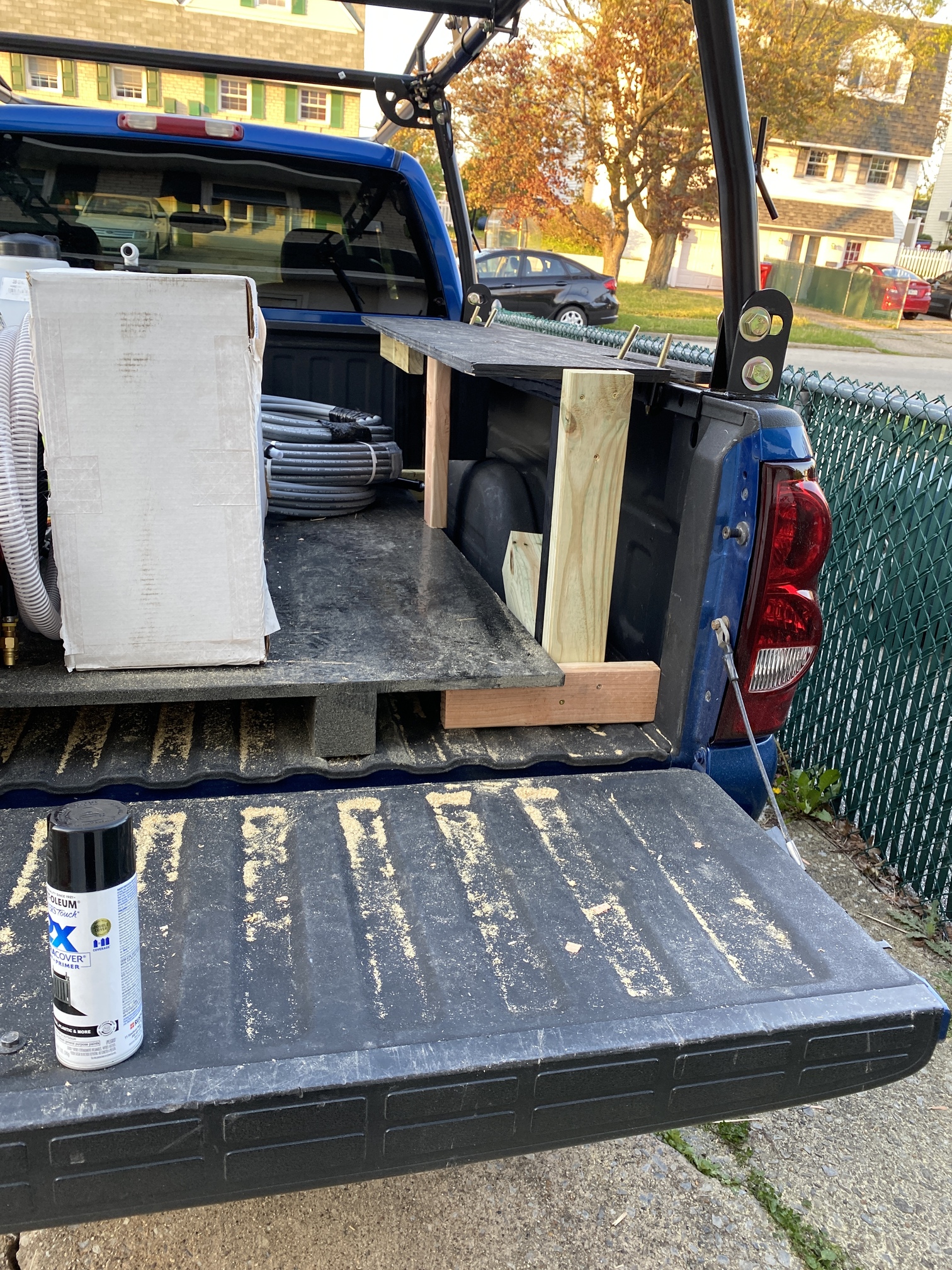 Started my truck build. Mounting the hose reels now. the framing will be  wrapped with aluminum diamond plate. : r/pressurewashing