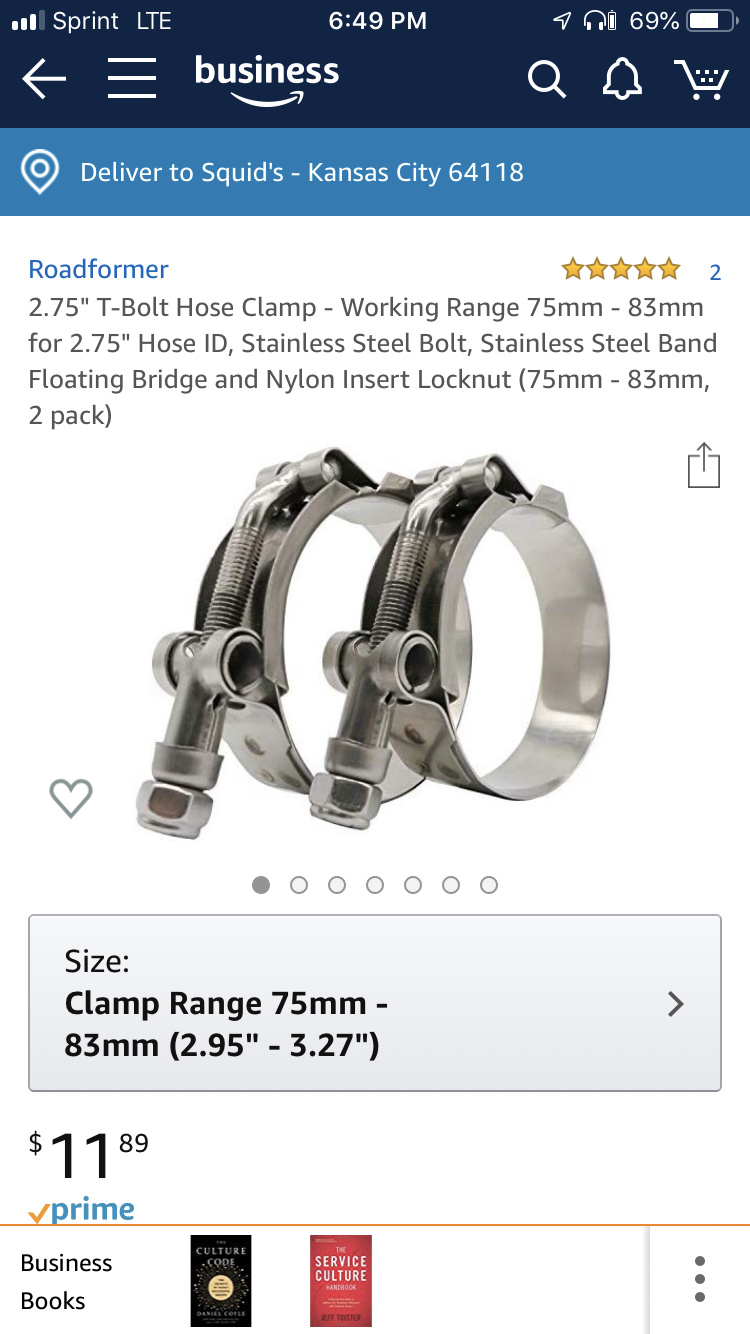 Junior® Smooth ID Clamps