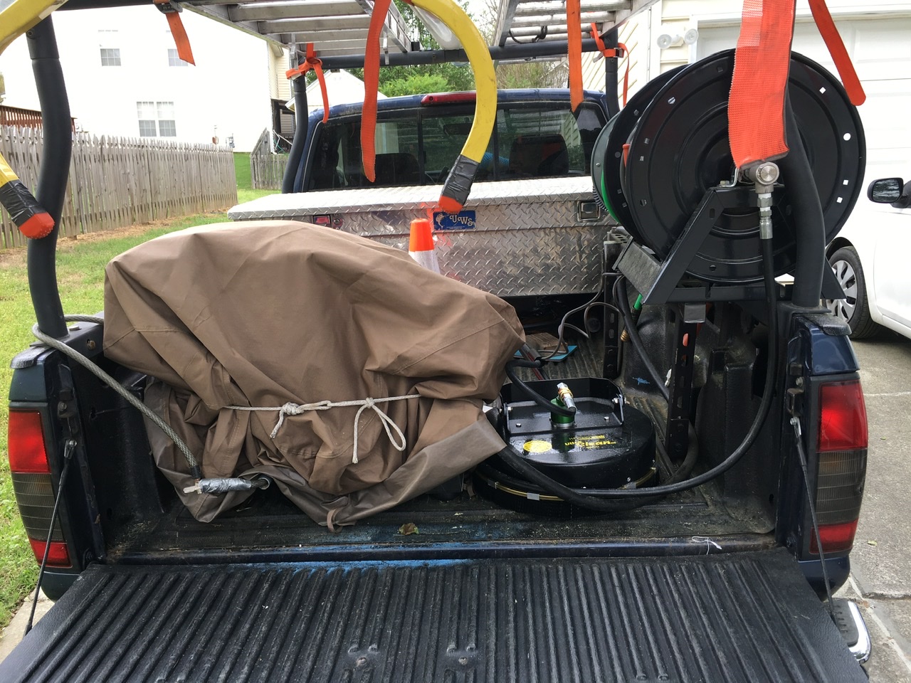 Finally pulled the trigger! Pick up bed setup - Trailer Builds - Pressure  Washing Resource